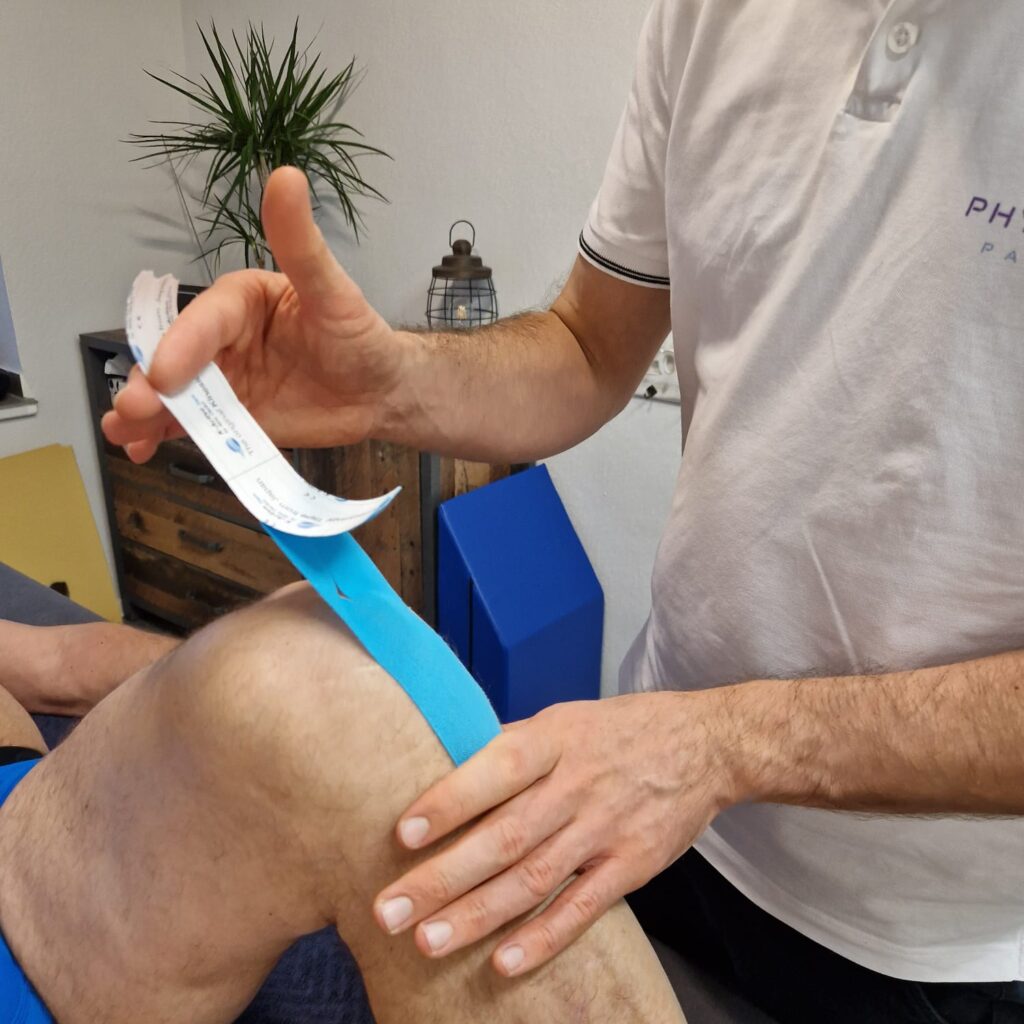 kinesiotaping Physiotherapie Rehabilitation Würselen